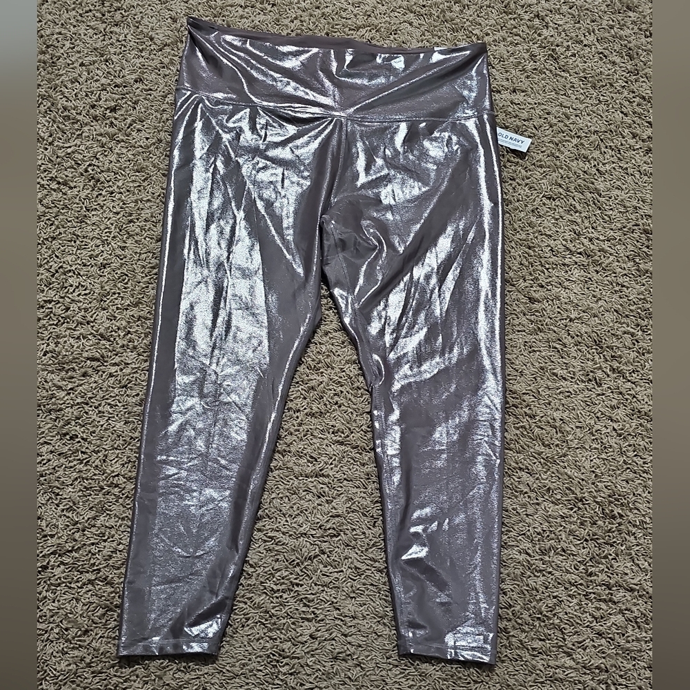 NWT Old Navy Legging Active Powersoft Extra High-Rise Go-Dry 3X Plus Size - Picture 3 of 7